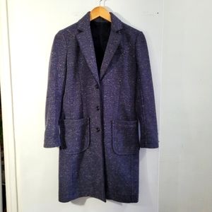 ATM speckled lined coat size xs
